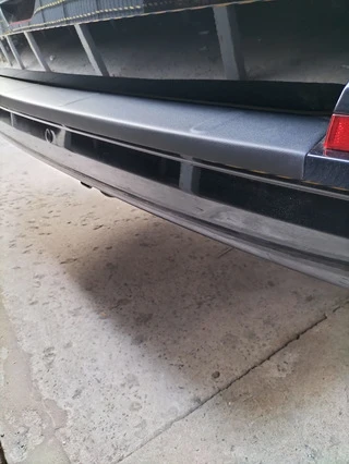 Накладка на задній бампер EuroCap (1 двері, ABS) для Volkswagen T6