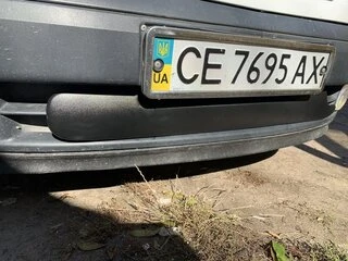 Зимова решітка нижня (2003-2008) Глянсова для Renault Kangoo рр