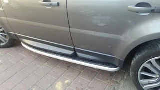Бокові пороги (2 шт., Алюміній) для Range Rover Sport 2005-2013 рр