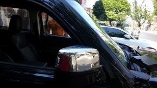 Накладки на дзеркала (2 шт., нерж.) для Jeep Cherokee/Liberty 2007-2013рр