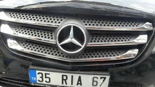 Накладки на решітку 2014-2020 (5 шт, нерж) Carmos - Турецька сталь для Mercedes Vito / V-class W447 2014- рр