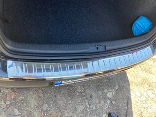 Накладка на задній бампер Carmos (HB, нерж) для Volkswagen Golf 6