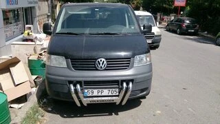 Кенгурятник ST006-04 ніздрі (нерж) для Volkswagen T5 Transporter 2003-2010 рр
