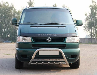 Кенгурятник WT003 60мм (нерж) 60мм, без напису для Volkswagen T4 Caravelle/Multivan