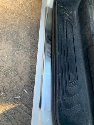 Накладки на пороги VIP-style (2 шт, сталь) для Mercedes Vito / V-class W447 2014- рр