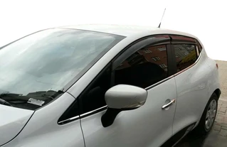 Вітровики HB (4 шт., Sunplex Sport) для Renault Clio IV 2012-2019 рр