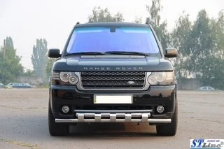 Передня дуга ST015 (нерж.) для Range Rover III L322 2002-2012 рр