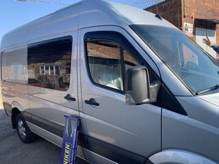 Накладки на пороги OmsaLine (2 шт, нерж.) для Fiat Fiorino/Qubo