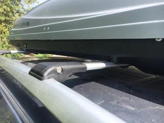 Перемички на рейлінги під ключ WingBar V1 (2 шт) Чорний для Peugeot Partner Tepee 2008-2018 рр