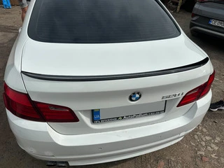 Спойлер LIP F10 (Sunplex, чорний) для BMW 5 серія F-10/11/07 2010-2016 рр