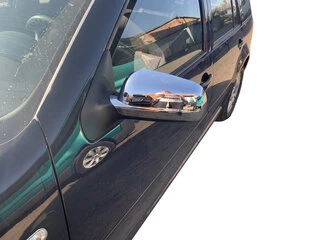 Накладки на дзеркала (2 шт) Полірована нержавіюча сталь для Volkswagen Golf 4