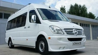 Передній бампер 4 фари (2006-2013) для Mercedes Sprinter W906 рр