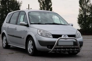 Кенгурятник WT004 (нерж.) для Renault Scenic/Grand 2003-2009 рр