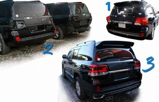 Комплект рестайлінгу з LC200 2008-2015 на LC 2016- Comfort для Toyota Land Cruiser 200