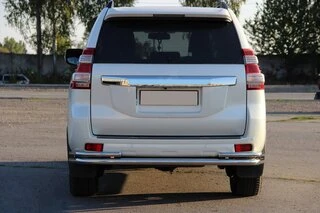Задня дуга AK005-2 (нерж) для Toyota Land Cruiser Prado 150