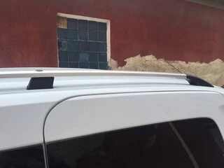 Рейлінги Хром Пластикова ніжка для Dacia Dokker 2013-2022 рр