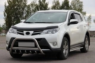 Кенгурятник WT003 (нерж) для Toyota Rav 4 2013-2018 рр