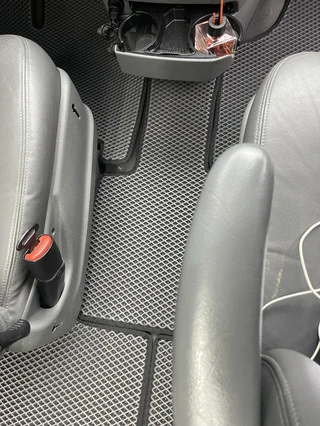 Килимки (3 ряди, EVA, чорні) для Chrysler Voyager 2001-2007 рр