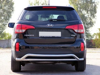 Задня дуга AK007-2 (нерж.) для Kia Sorento II XM 2009-2014 рр