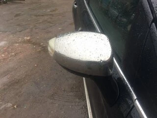 Накладки на дзеркала (2 шт, нерж.) для Ford Galaxy 2007-2015 рр