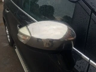 Накладки на дзеркала (2 шт, нерж.) для Ford Kuga 2008-2013 рр