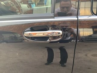 Накладки на ручки (4 шт., нерж.) З чіпом, OmsaLine - Італійська нержавійка для Mercedes Vito / V-class W447 2014- рр