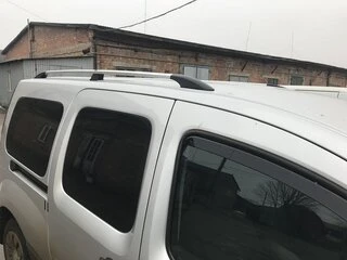 Рейлінги хром Стандартна база, Металеві ніжки для Mercedes Citan 2013-2021 рр