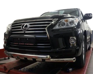 Передній захист Gronder (2008-2015 нерж) для Lexus LX570/450d