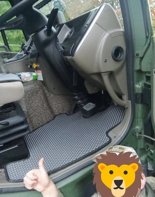 Килимки EVA тільки для ЗСУ (чорні) для Daewoo Novus