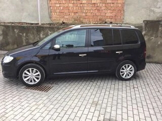 Накладки на ручки (4 шт, нерж) OmsaLine - Італійська нержавійка для Volkswagen Touran 2010-2015 рр
