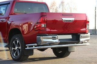 Задня дуга AK005-2 (нерж.) для Toyota Hilux 2015- рр
