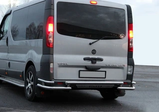 Задній захист AK-Special (нерж) для Nissan Primastar 2002-2014 рр