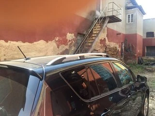 Рейлінги Хром Турецькі Коротка база, Металеві ніжки для Toyota Rav 4 2006-2013 рр