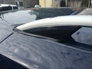 Рейлінги Skyport (2 шт, сірий мат) Коротка база для Ford Custom 2013-2022 рр