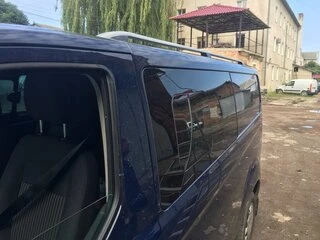 Рейлінги Skyport (2 шт, сірий мат) Коротка база для Ford Custom 2013-2022 рр