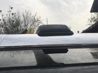 Перемички на рейлінги під ключ (2 шт) Чорний для Mercedes GL сlass X164