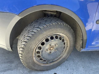 Накладки на арки (чорний мат) Довга база (метал) для Volkswagen Caddy 2004-2010 рр