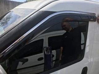 Вітровики з хромом (4 шт, Niken) для Fiat Doblo II 2010-2022 рр