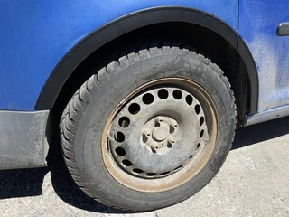 Накладки на арки (чорний мат) Довга база (метал) для Volkswagen Caddy 2004-2010 рр