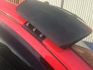 Козирьок на лобове скло (чорний глянець, 5мм) для Mercedes Vito W639 2004-2014 рр