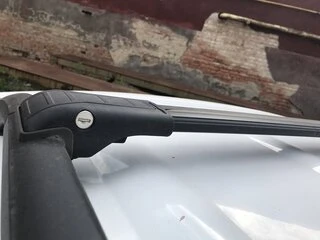 Перемички на рейлінги під ключ (2 шт) до 140 см, Сірий для Mercedes Citan 2013-2021 рр