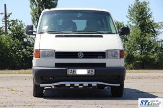 Нижня губа з грилем ST010 (нерж) 51мм для Volkswagen T4 Caravelle/Multivan