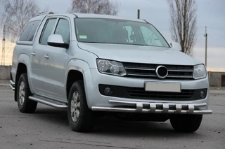 Передній захист ST015 (нерж) для Volkswagen Amarok 2010-2022 рр