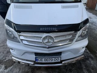 Передня нижня дуга Shark (нерж.) 2013-2025 для Mercedes Sprinter W906 рр