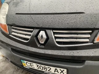 Накладки на решітку радіатора 2007-2015 (6 шт, нерж) OmsaLine - Італійська нержавійка для Renault Trafic рр