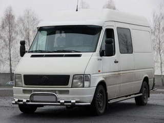 Передній захист ST020 (нерж) для Volkswagen LT 1995-2006 рр