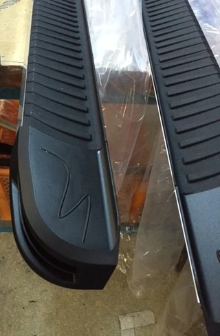 Бокові пороги Maya V1 (2 шт., алюміній) XS – Коротка база для Opel Vivaro 2019- рр