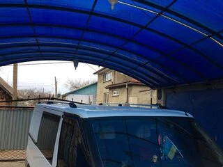 Рейлінги Хром Металеві кінцевики для Ford Transit 2000-2014 рр