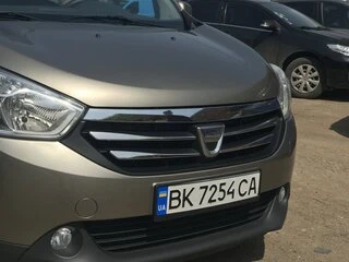 Накладки на решітку (4 шт, нерж.) для Dacia Lodgy 2012-2022 рр