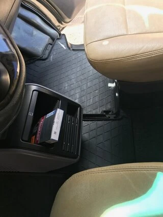 Гумові килимки (3 шт, Stingray) для Mercedes Vito W638 1996-2003 рр